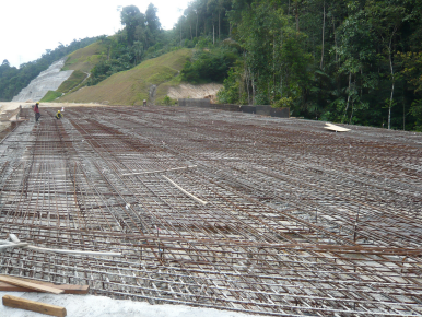 Construction of Deck Slab – Bridge 5