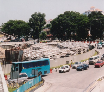 Supply & installation of parapet and New Jersey barrier at Bayan Baru roundabout to Jalan Sultan Azlan Shah /Jalan Aziz Ibrahim junction, Penang for Seri Meraga Construction Sdn Bhd