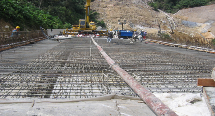 Construction of deck