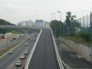 Projek Lebuhraya menghubungkan Jalan Kewajipan di Subang Jaya ke