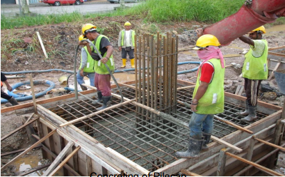 Concreting of Pilecap